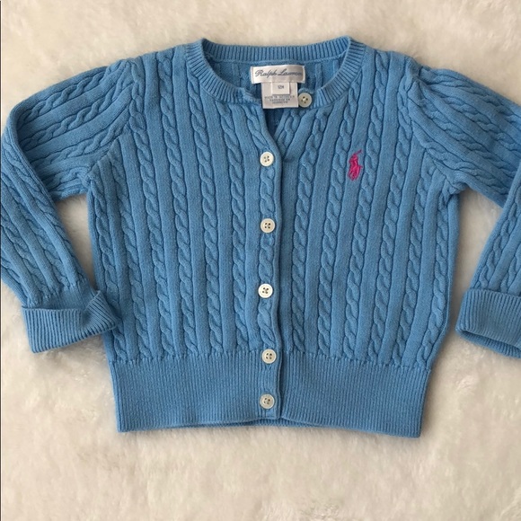 Ralph Lauren Other - 3/$25 Ralph Lauren baby girl cable knit cardigan